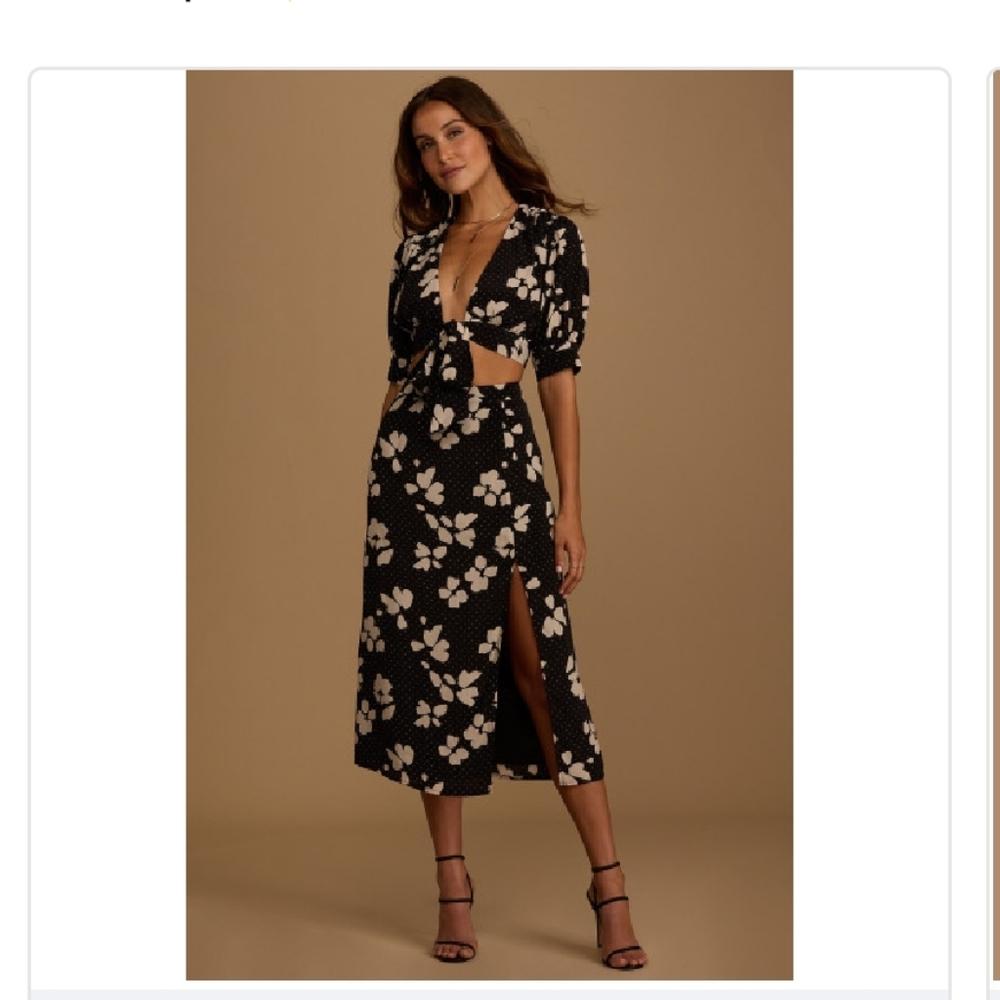 Lulus two pieces skirt and top